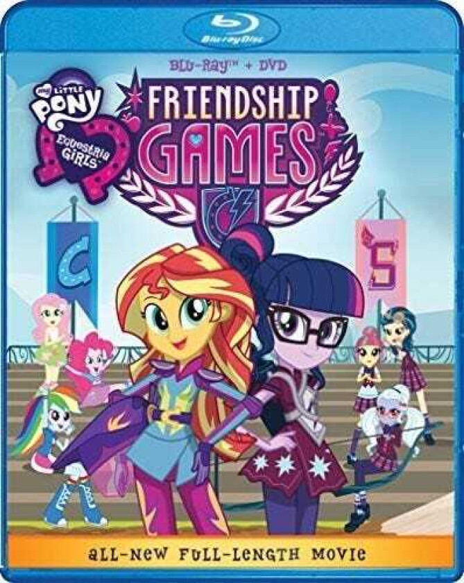 My Little Pony Equestria Girls Friendship Games Bluray