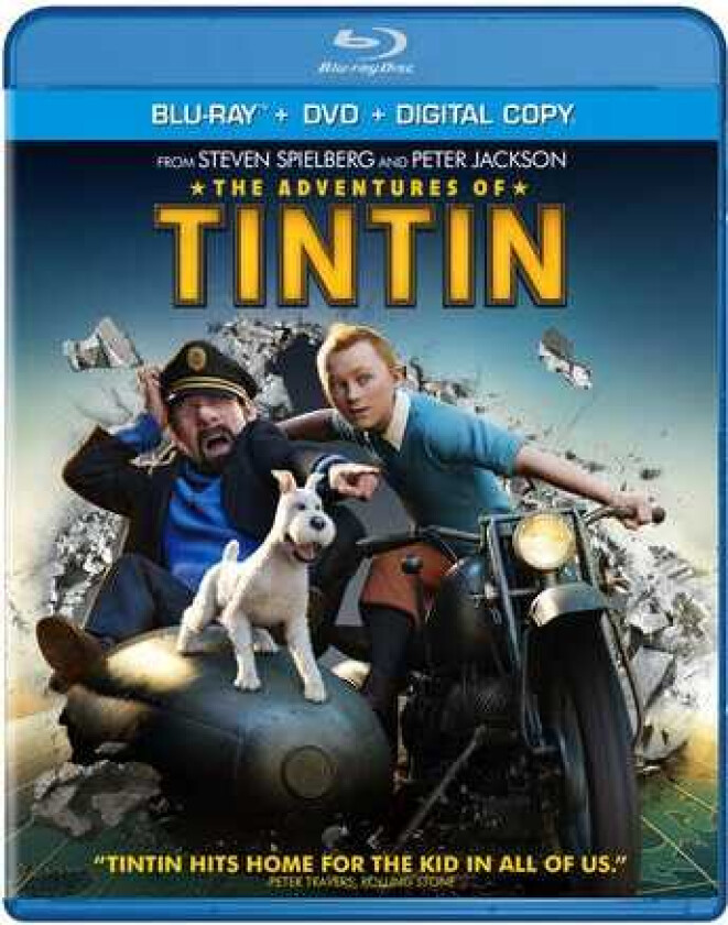 Adventures Of Tintin Bluray