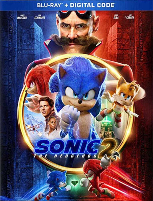 Sonic The Hedgehog 2 Bluray