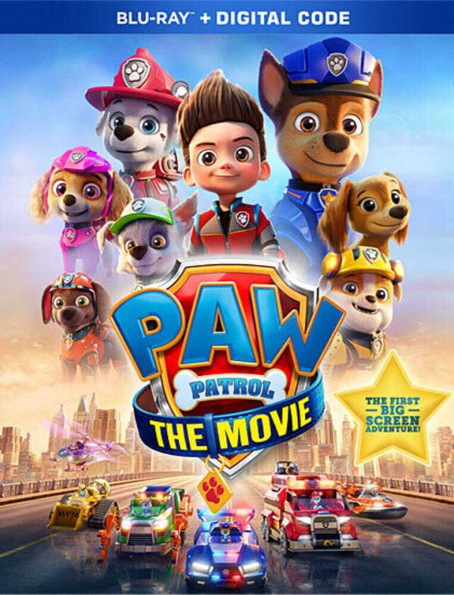 Paw Patrol: The Movie Bluray