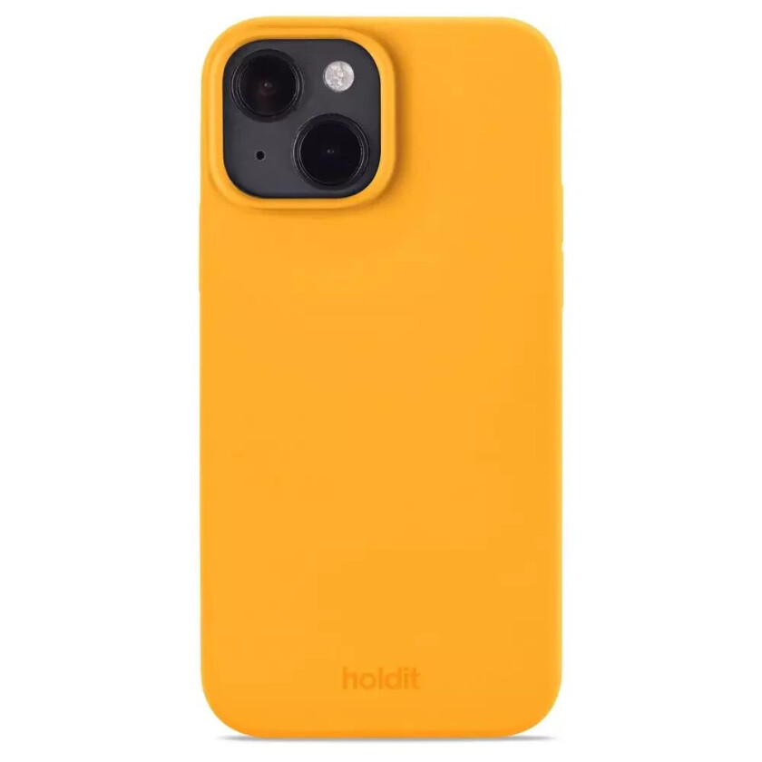 Holdit iPhone 14 / 13 Soft Touch Silikon Deksel - Orange Juice