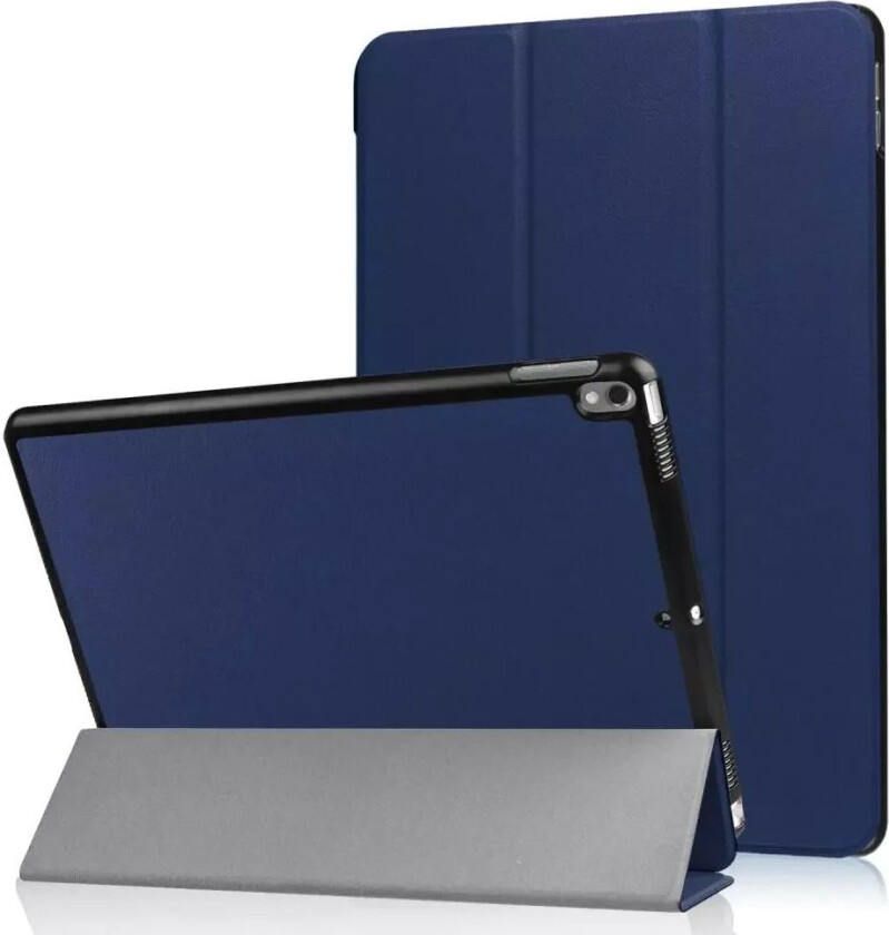 iPad Pro 10.5 / iPad Air (2019) Tri-Fold Skinndeksel - Mørkeblå