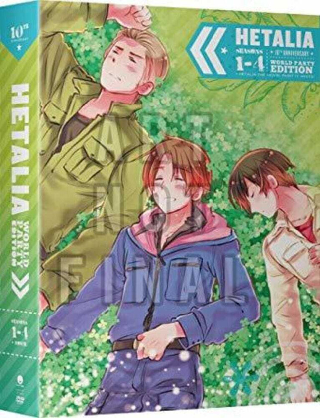 Hetalia 10th Anniversary World Party Coll 1 DVD