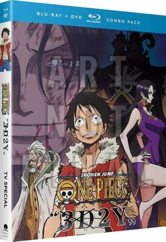 One Piece: 3d2y: Overcoming Ace's Death Luffy's Bluray