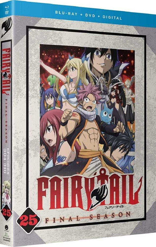 Fairy Tail Final Season Part 25 Bluray