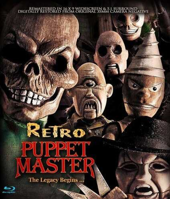 Retro Puppet Master Bluray
