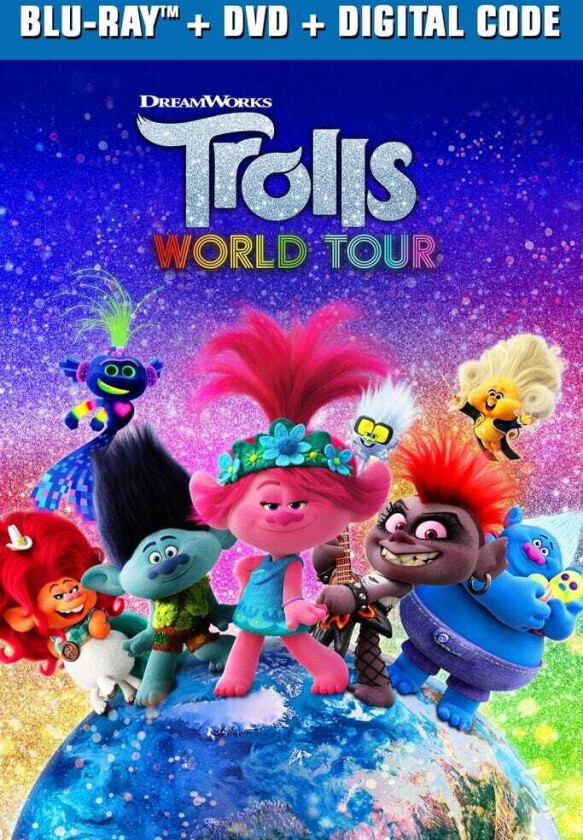 Trolls World Tour Bluray