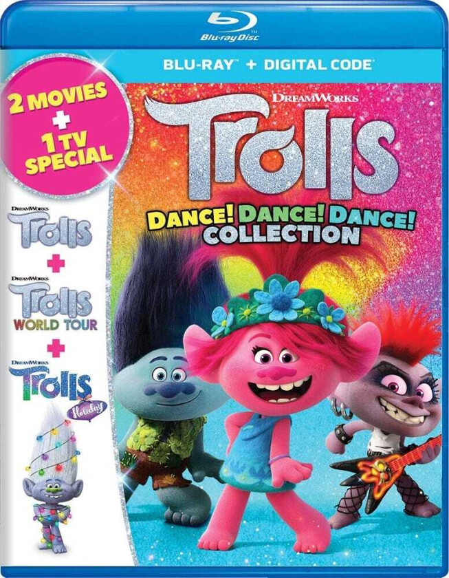 Trolls Dance Dance Dance Collection Bluray