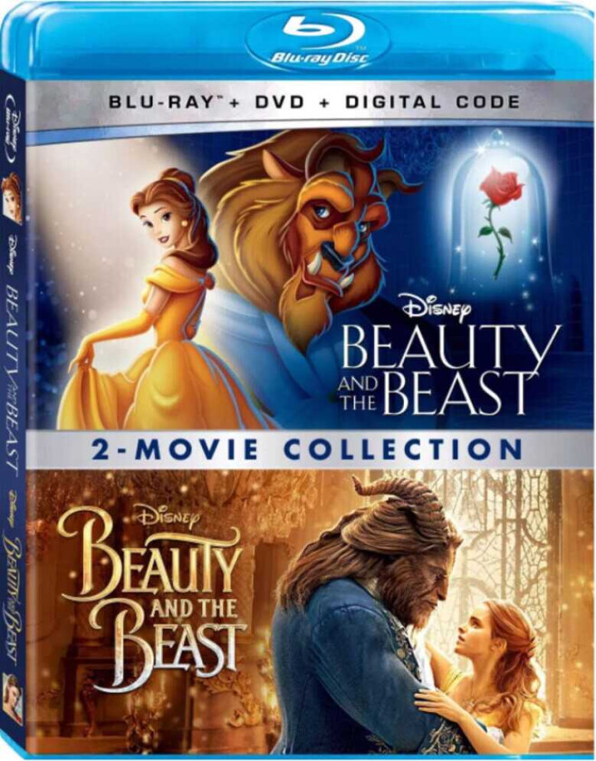 Beauty & Beast (animated) / Beauty & Beast (live Bluray