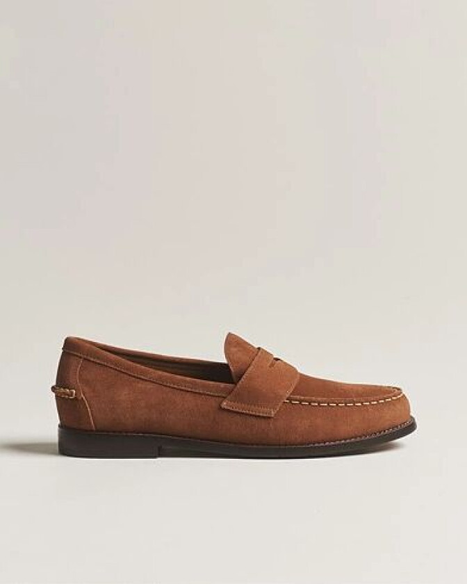 Polo Ralph Lauren Suede Penny Loafer Teak