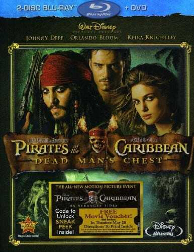 Pirates Of Caribbean: Dead Man's Chest Bluray