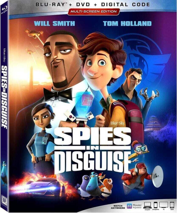 Spies In Disguise Bluray