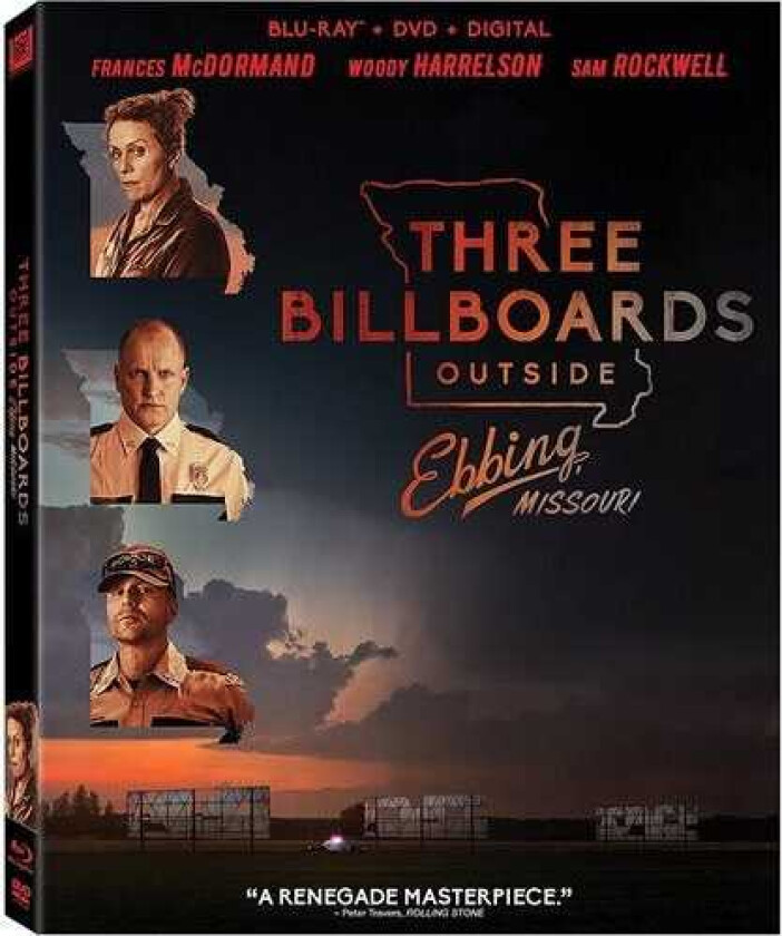 Three Billboards Outside Ebbing Missouri Bluray