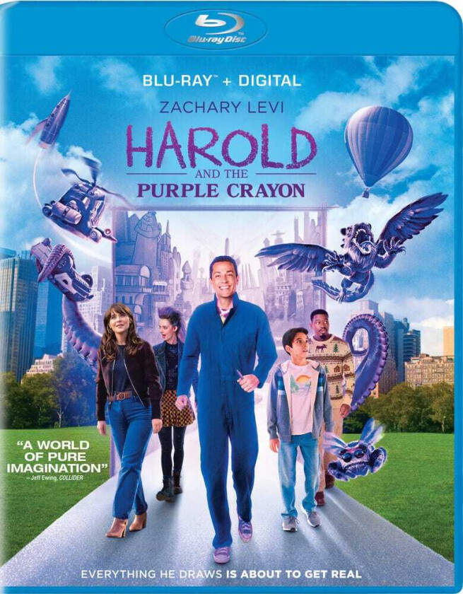 Harold & The Purple Crayon Bluray