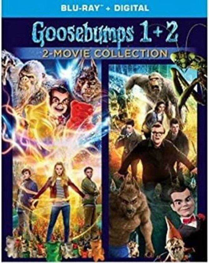 Goosebumps 1 & 2 Bluray