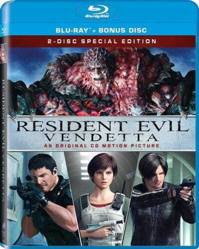 Resident Evil: Vendetta Bluray