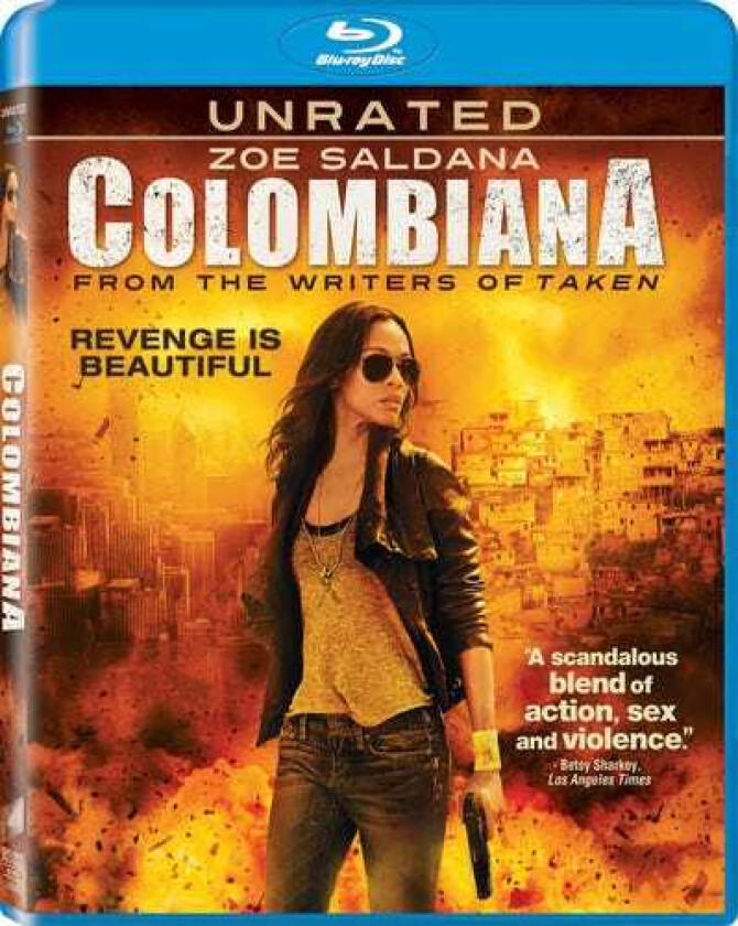 Colombiana Bluray