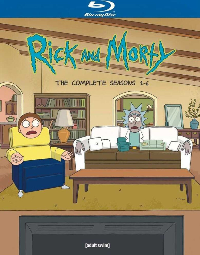 Rick & Morty Sesong 16 Bluray