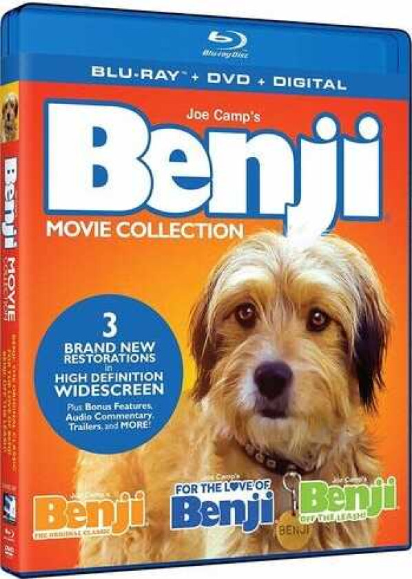 Benji Movie Collection Bd + Dvd + Digital Bluray