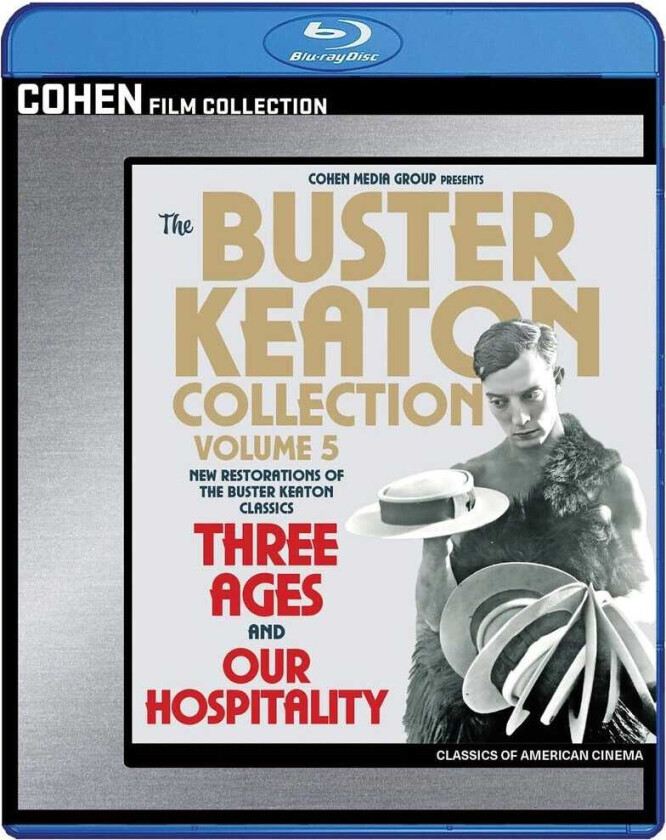 Buster Keaton Coll 5: Three Ages & Our Hospitality Bluray