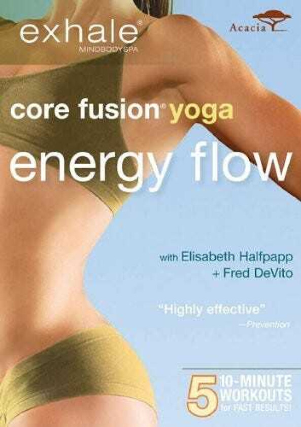 Exhale: Core Fusion Yoga Energy Flow DVD