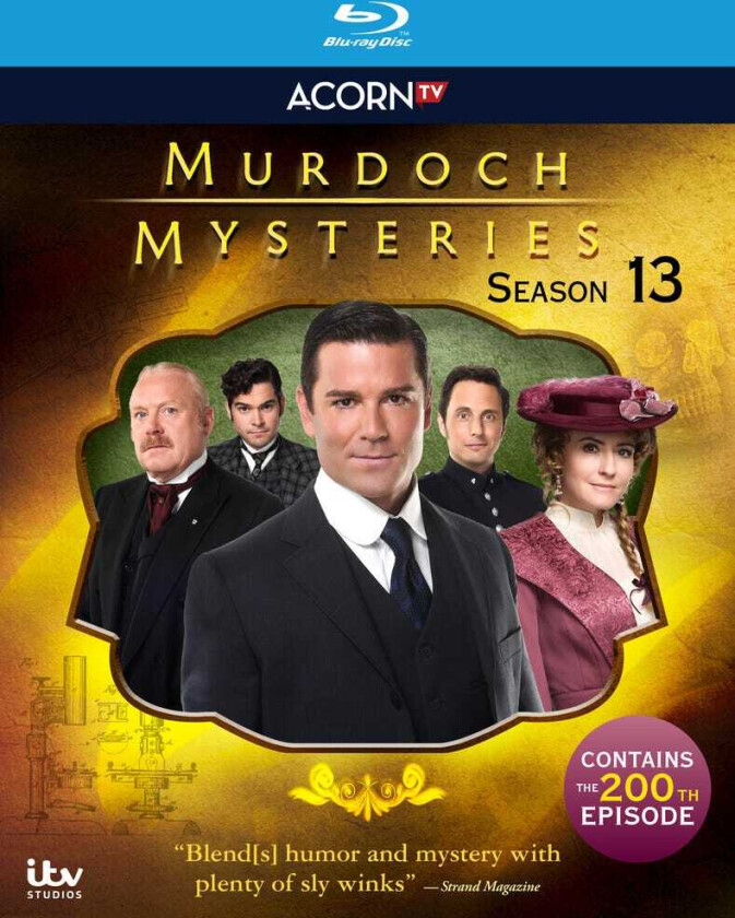 Murdoch Mysteries Sesong 13 Bluray
