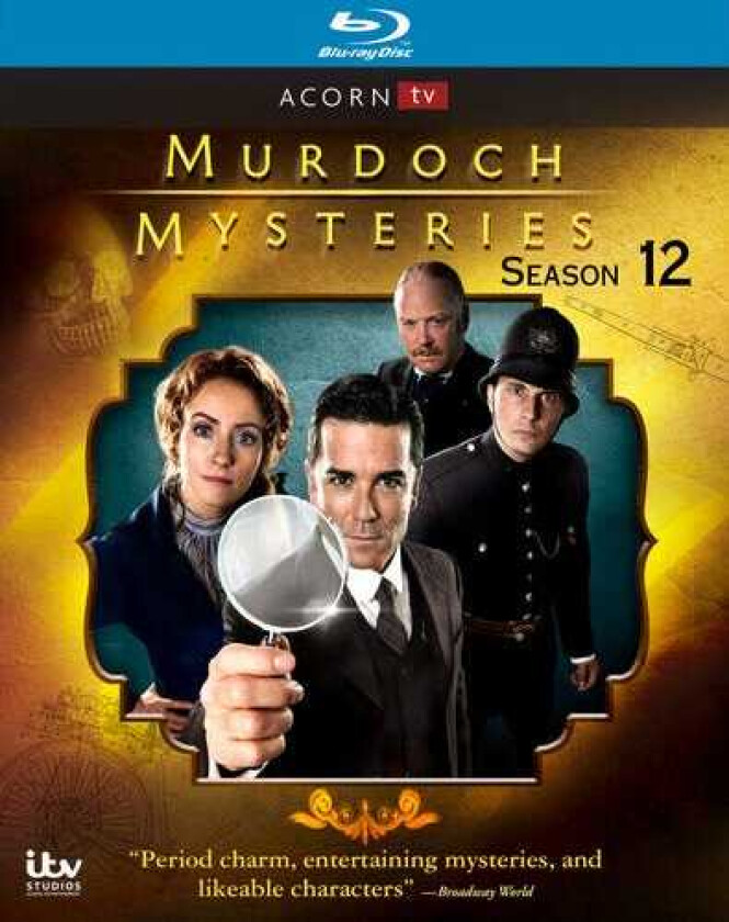 Murdoch Mysteries Series 12 Bluray