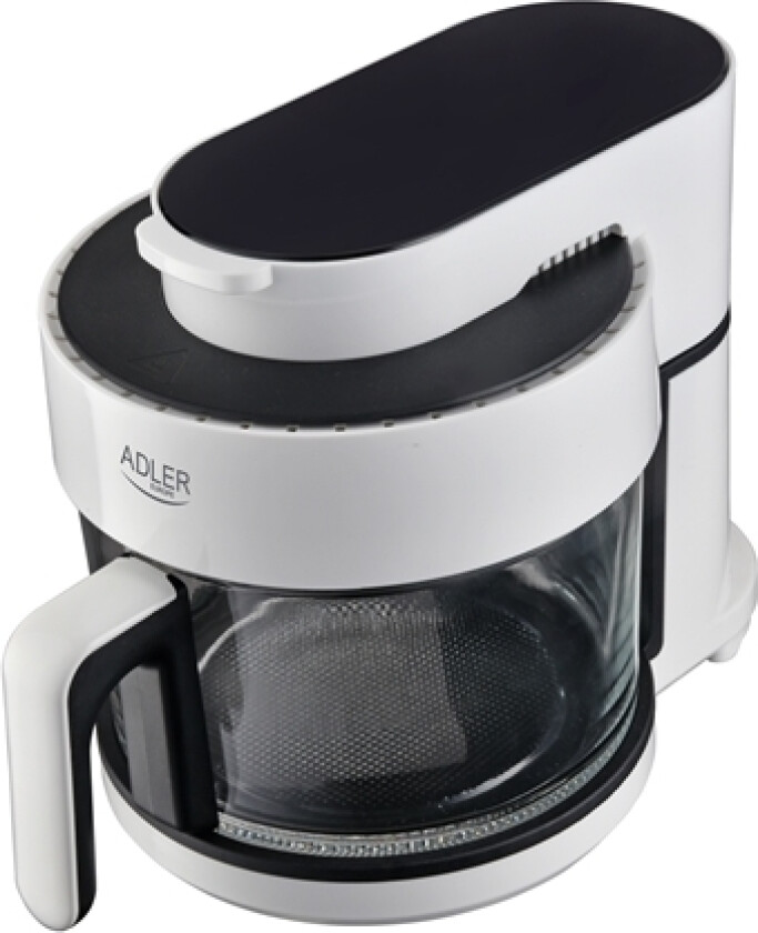 Adler Air Fryer Oven With Glass Bowl | Ad 6316 | Power 1200 W | Capacity 3 L | Convection | White/Black