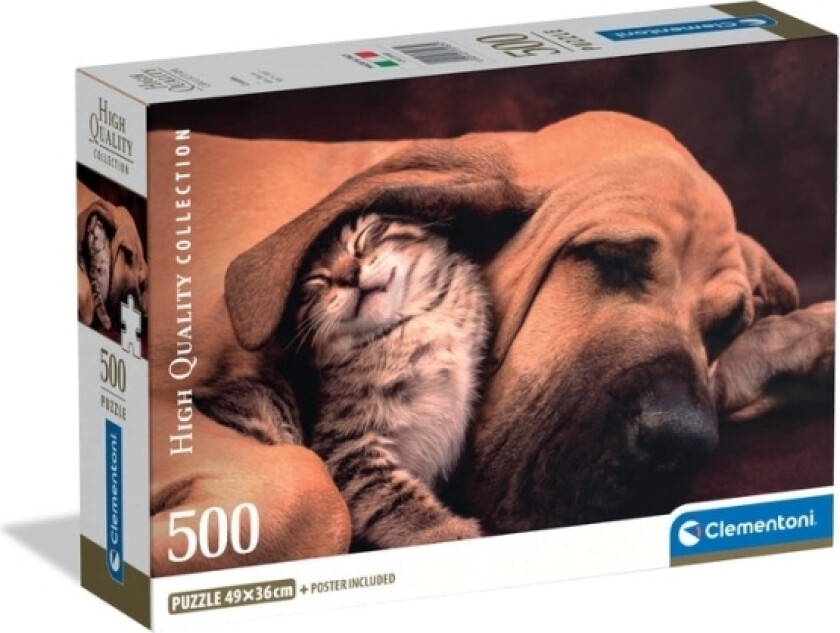 Cle Puzzle 500 Compact Cuddles 35583