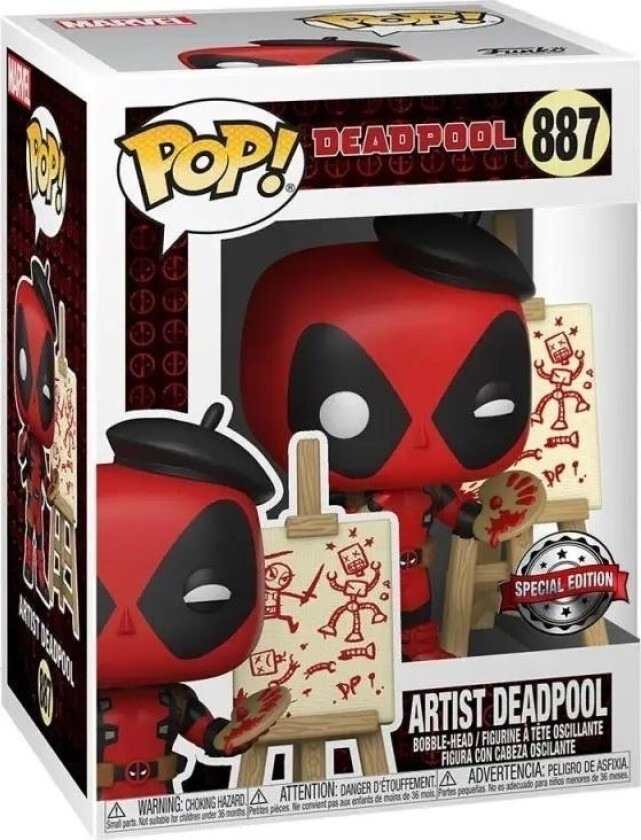 Figurka Funko Pop Funko Pop! Figurka Deadpool As French Painter