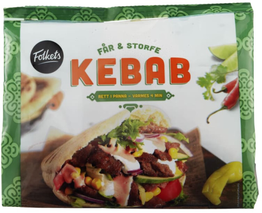 Kebab Får/Storfe 350g