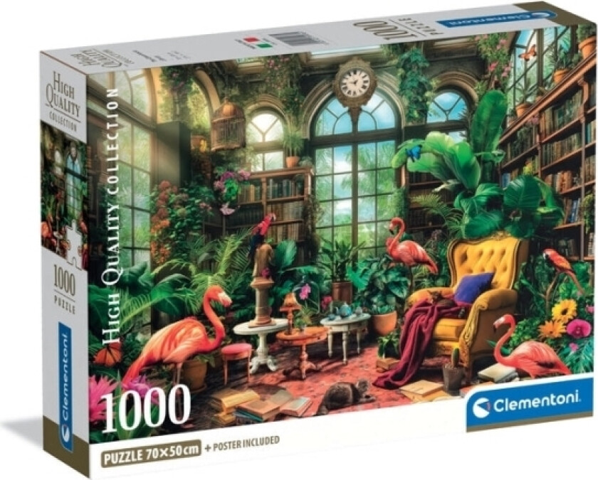 Cle Puzzle 1000 Compact Thegreenhouselibrary 39936