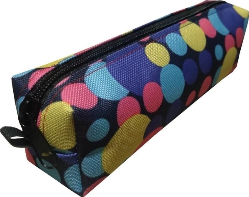 Ns04 School Pencil Case Dots