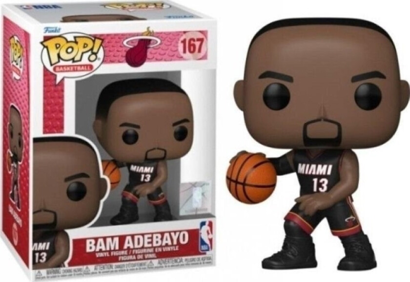 Funko Pop Basketball Figurine: Bam Adebayo