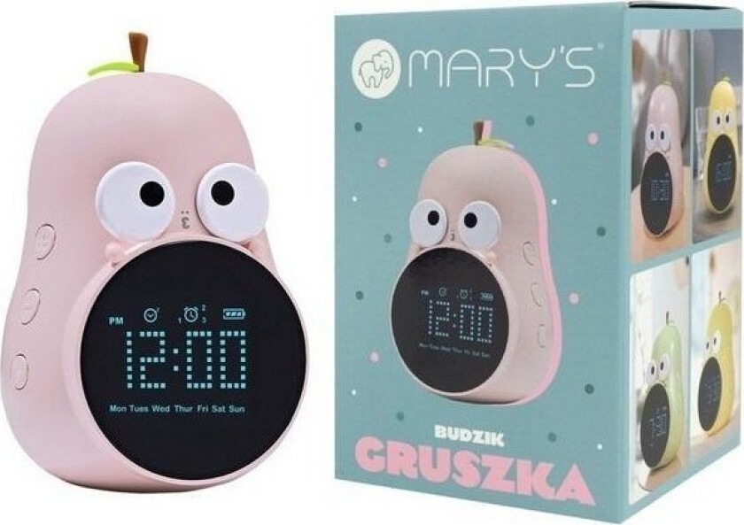 Mary`S Alarm Clock Pear Pink - Mw20778