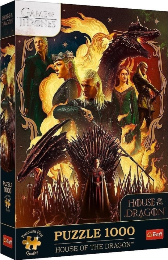 Puzzle 1000 Dragon Family Trefl