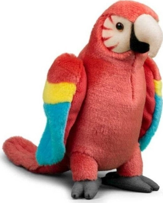 Plush Red Parrot
