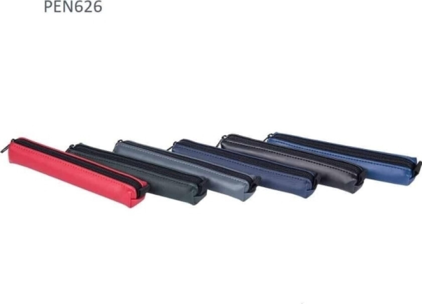 One Compartment Pencil Case Mix Colors