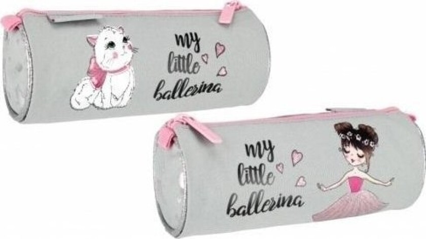 Ballerina Pastel 1 Zipper Tube Pencil Case