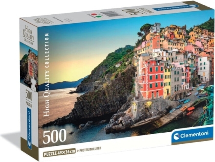 500 Stk. Cb Hqc Riomaggiore-Kysten