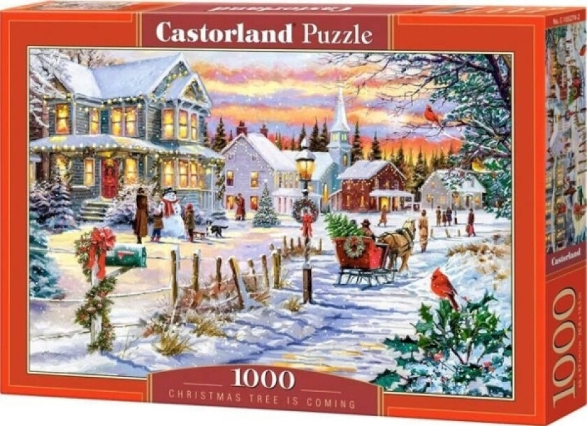 Puzzle 1000 Christmas Tree Is Coming