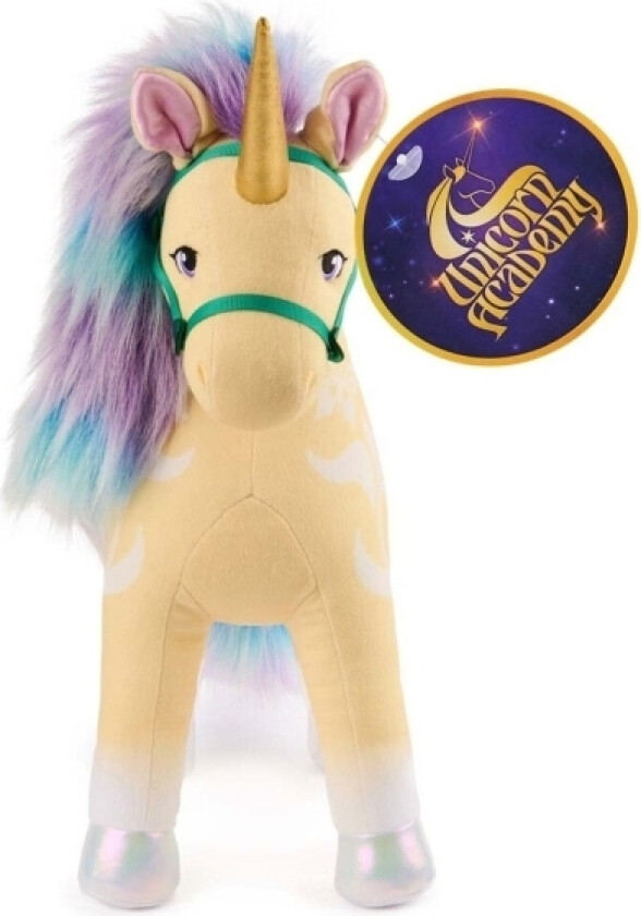 Unicorn Academy Leaf Plush 38 Cm