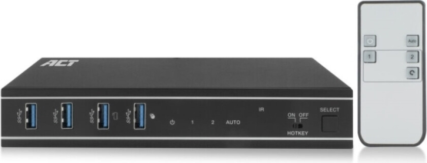 Act Ac7912 Tastatur/Video/Maus (Kvm)-Switch Schwarz (Ac7912)