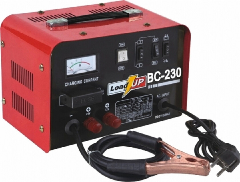 Batterilader Bc 230 12/24V Med Starthjelp Airpress 77005-1