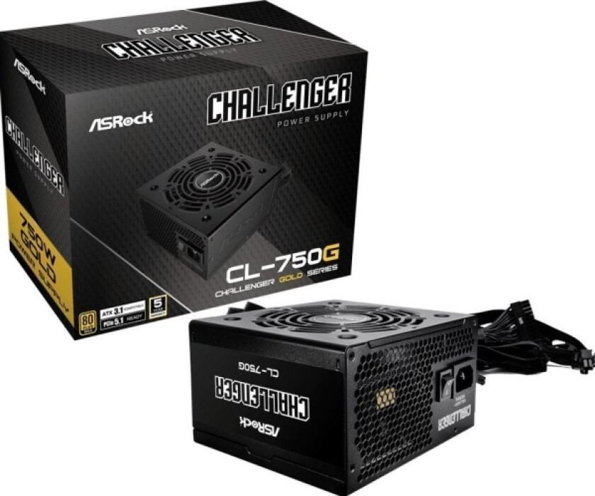 Zasilacz Asrock Challenger 750W 80 Plus Gold