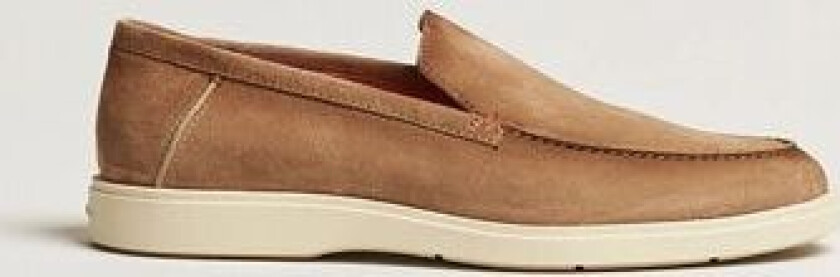 Summer Loafers Beige Suede