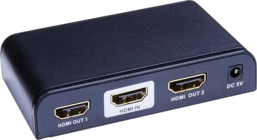 Techly Splitter Hdmi 2 Way 4K*2K - Video/Lyd-Splitter - 2 X Hdmi - Stasjonær