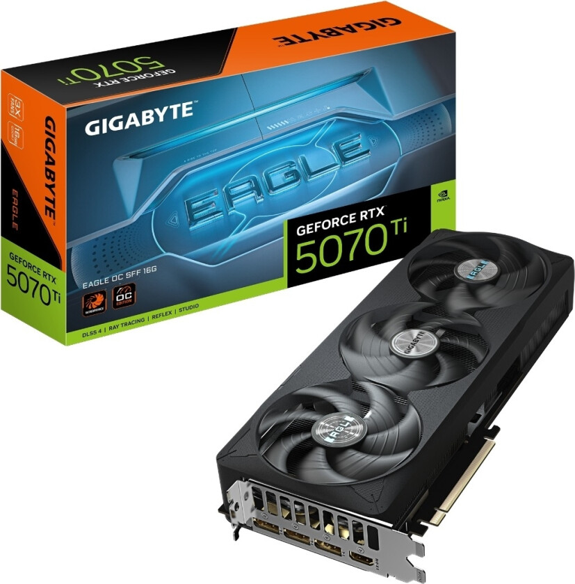 GIGABYTE GeForce RTX 5070 Ti EAGLE OC SFF 16 GB grafikkort