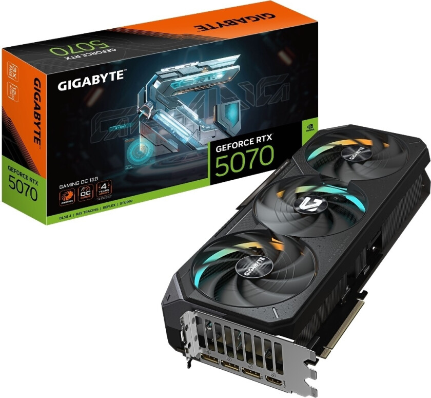 GIGABYTE GeForce RTX 5070 Ti GAMING OC 16 GB grafikkort