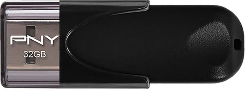 Attache 4 USB 2.0 minnepenn 32 GB (sort)